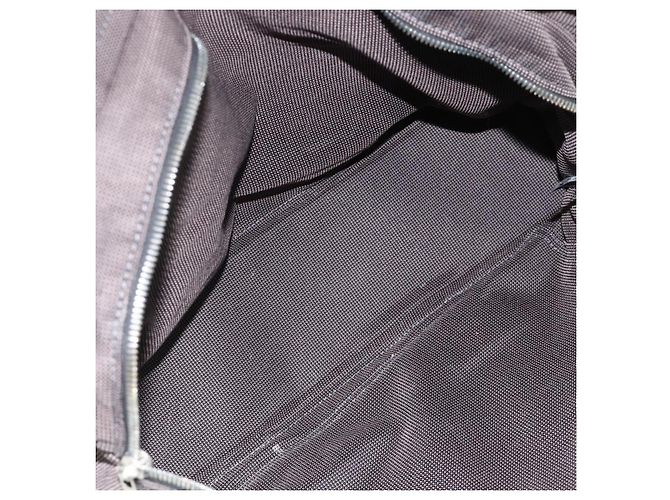 Hermès HERMES Handtasche Her Line MM aus Canvas Grau Auth YKZ1100 Braun - Ansicht 10