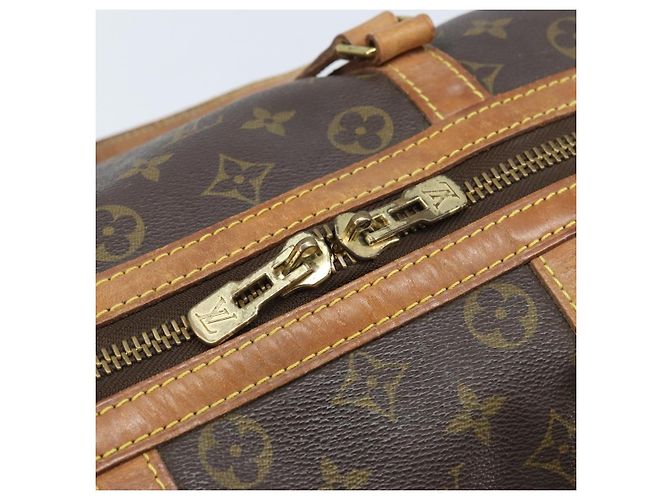 LOUIS VUITTON Borsa Boston Sac Souple 35 Monogram M41626 LV Auth AMZ421 Monogramma - vista 11
