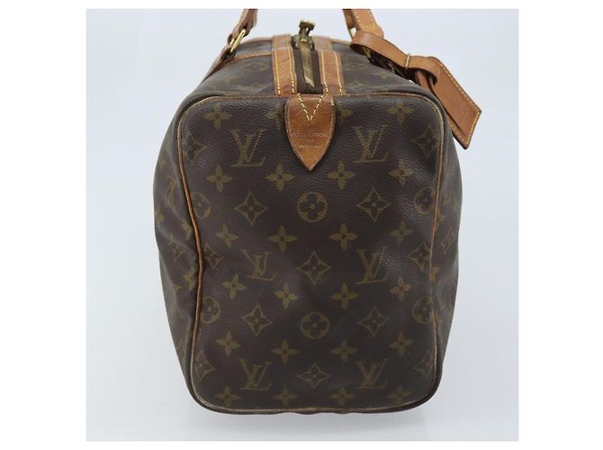 LOUIS VUITTON Borsa Boston Sac Souple 35 Monogram M41626 LV Auth AMZ421 Monogramma - vista 3