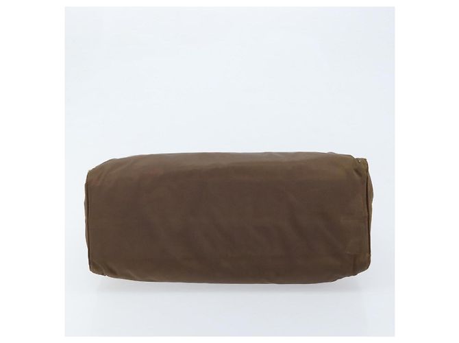 PRADA Borsa a mano con catena in nylon marrone oro Auth YKZ136 D'oro - vista 5
