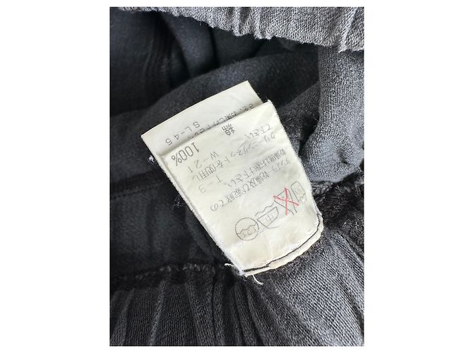 Vintage Issey Miyake Wollrock grau M - Ansicht 11