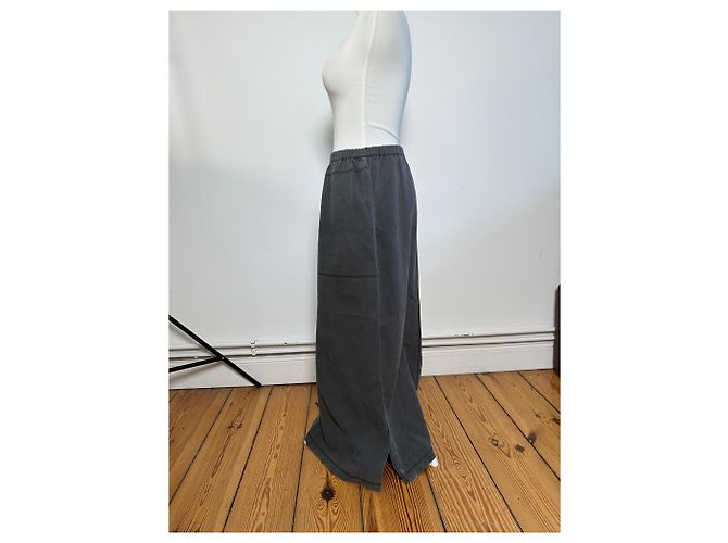Vintage Issey Miyake Wollrock grau M - Ansicht 14