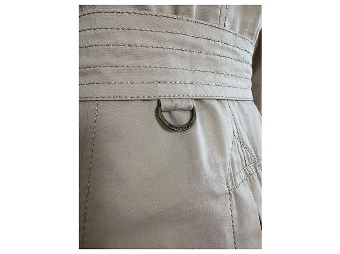 Trench coat Burberry Vintage Beige M - vista 5
