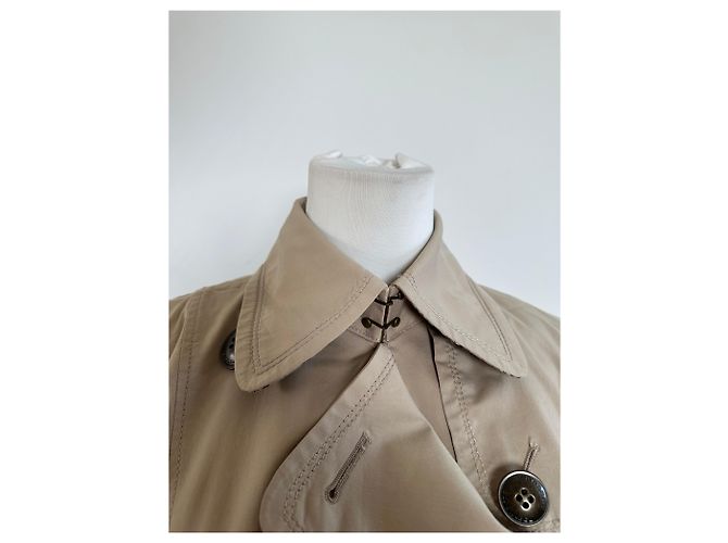 Trench coat Burberry Vintage Beige M - vista 6