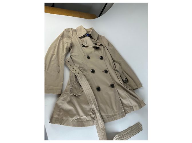Trench coat Burberry Vintage Beige M - vista 8