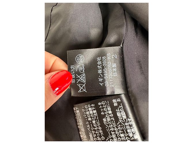 Chloé Vintage Givenchy Wool Blazer Short Coat Black M - view 10