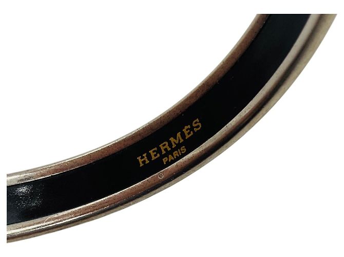 Hermès Hermes Cream Multi Printed Enamel Bangle Bracelet Multiple colors - view 8