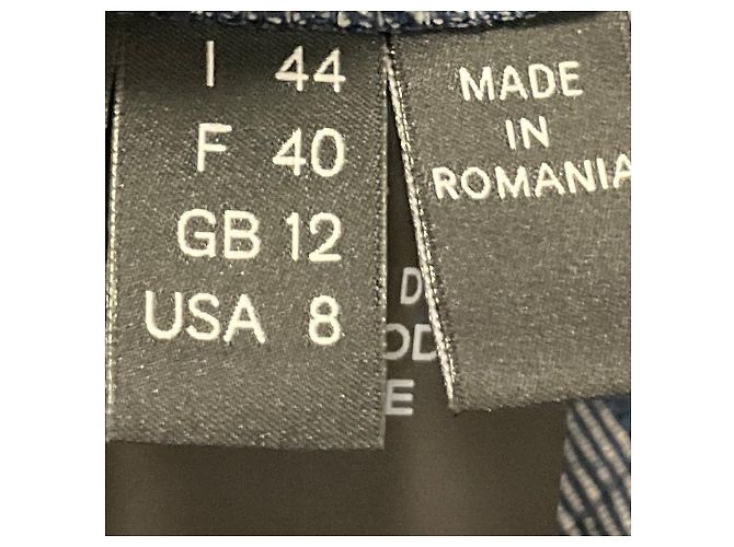 Jeans de mezclilla azul índigo de pierna ancha Derek Lam - vista 6