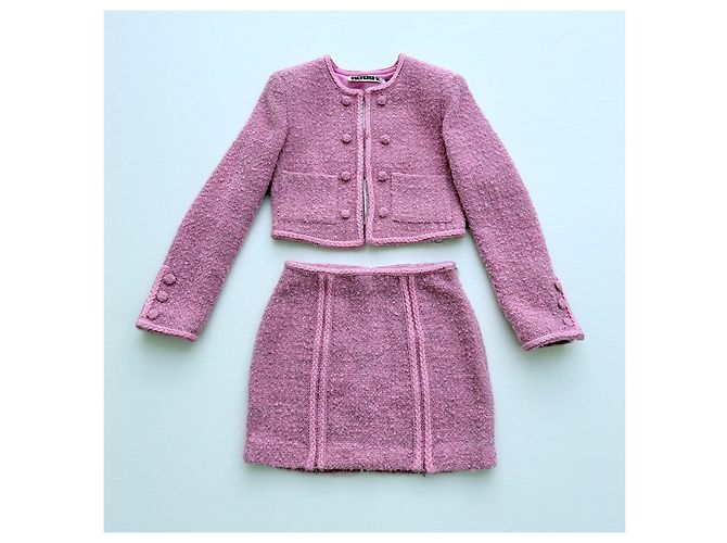 Conjunto de saia e blazer rosa Rotate - vista 2