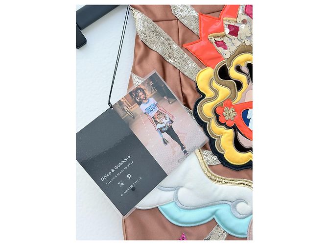 Falda del desfile de moda Dolce & Gabbana Otoño 2018 Multicolor - vista 7