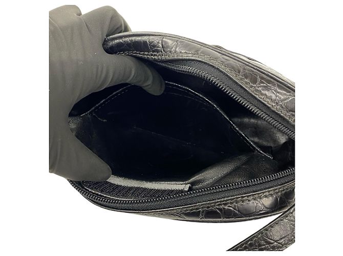 Borsa a Spalla in Pelle Vara di Salvatore Ferragamo Nero - vista 10