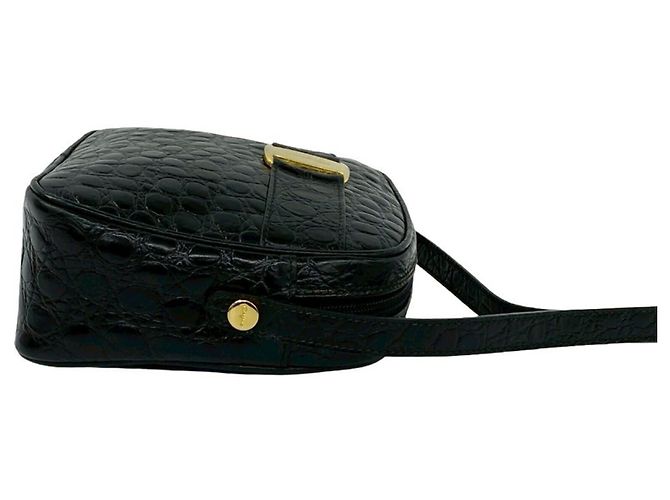Borsa a Spalla in Pelle Vara di Salvatore Ferragamo Nero - vista 6