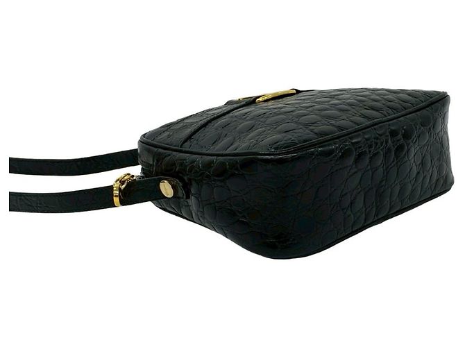 Borsa a Spalla in Pelle Vara di Salvatore Ferragamo Nero - vista 7