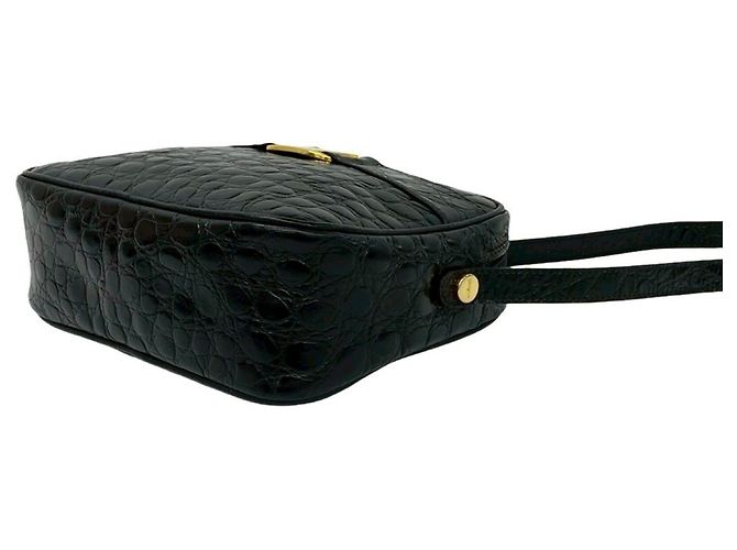 Borsa a Spalla in Pelle Vara di Salvatore Ferragamo Nero - vista 8