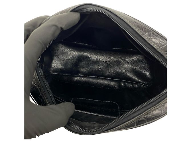 Borsa a Spalla in Pelle Vara di Salvatore Ferragamo Nero - vista 9