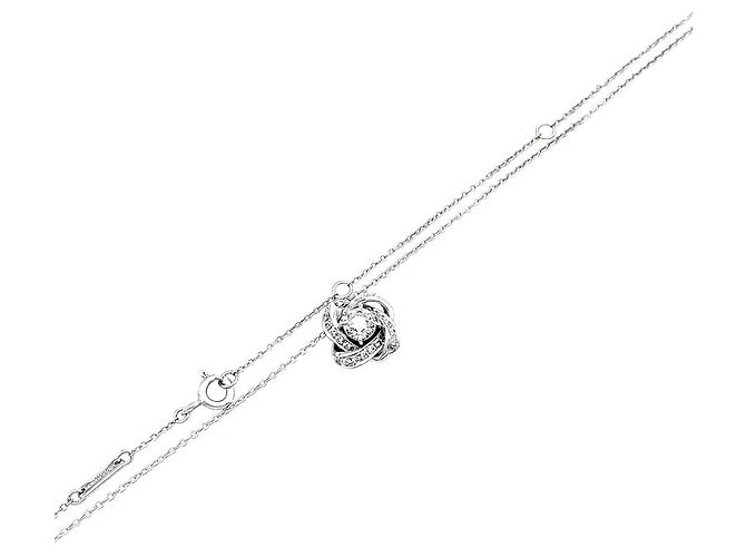 Collana Boucheron, "Ava Peonia", oro bianco, diamanti. - vista 3