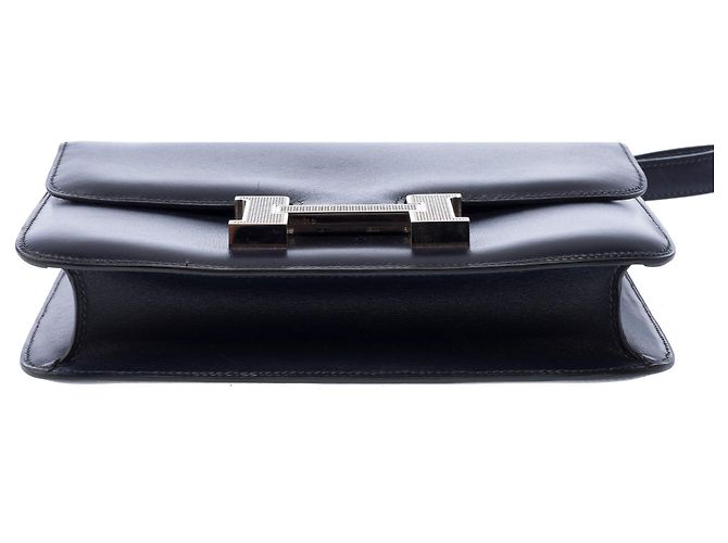 Hermès HERMES Constance Tasche aus marineblauem Leder - 103443 - Ansicht 10