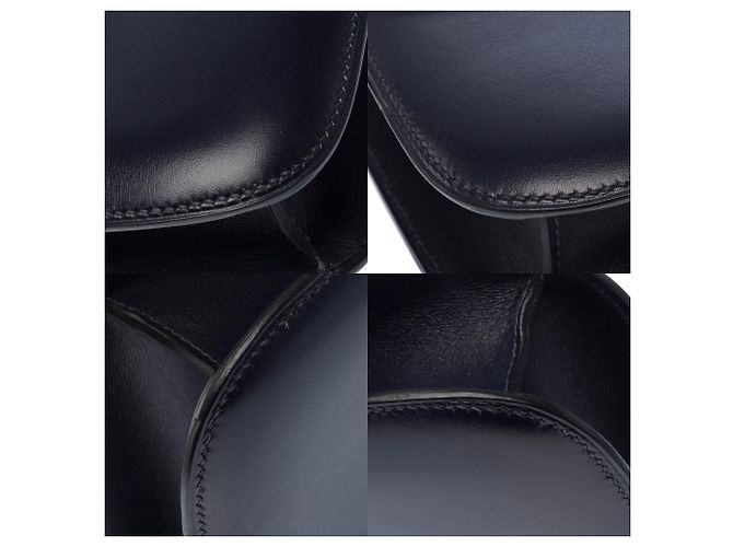 Hermès HERMES Constance Tasche aus marineblauem Leder - 103443 - Ansicht 11