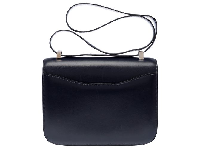 Hermès HERMES Constance Tasche aus marineblauem Leder - 103443 - Ansicht 3