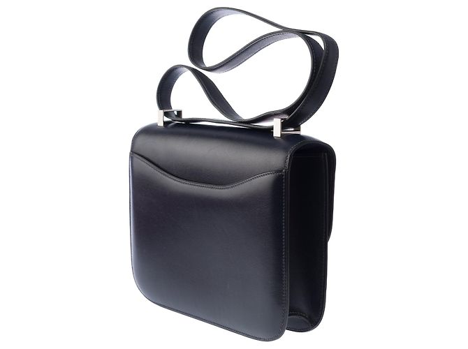 Hermès HERMES Constance Tasche aus marineblauem Leder - 103443 - Ansicht 5