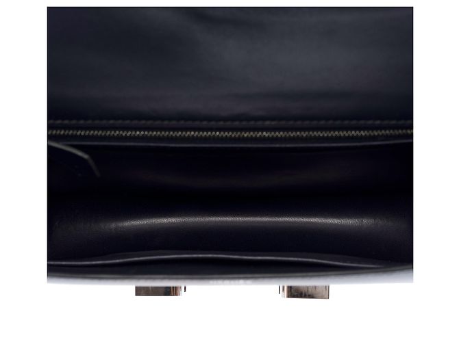Hermès HERMES Constance Tasche aus marineblauem Leder - 103443 - Ansicht 8