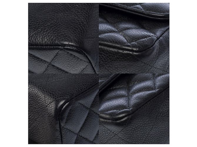 Bolsa CHANEL Timeless/Classique em Couro Preto - 103437 - vista 12