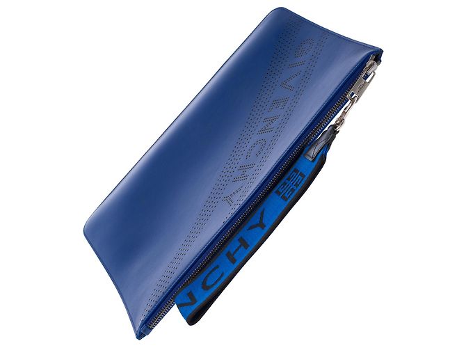 Borsa in Pelle Blu GIVENCHY - 103434 - vista 10