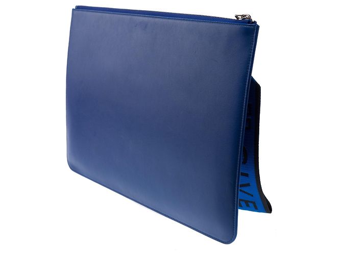 Borsa in Pelle Blu GIVENCHY - 103434 - vista 6