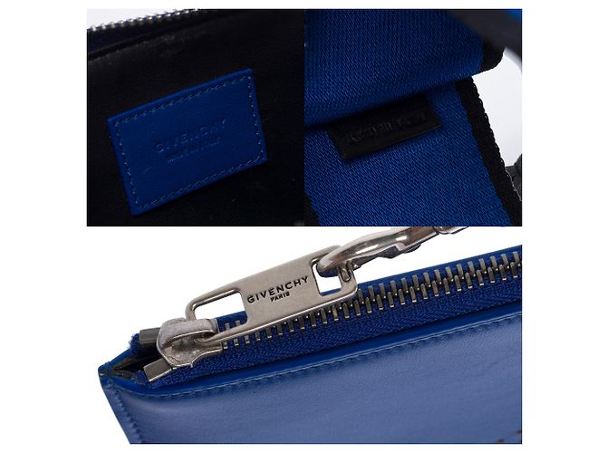 Borsa in Pelle Blu GIVENCHY - 103434 - vista 7