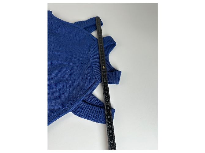 Chloé Top Vintage Chloe Blu 40/L - vista 10