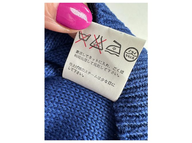 Chloé Top Vintage Chloe Blu 40/L - vista 12