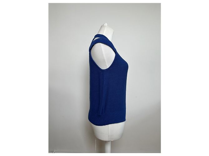 Chloé Top Vintage Chloe Blu 40/L - vista 2