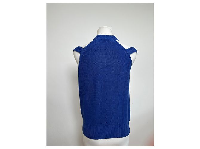 Chloé Top Vintage Chloe Blu 40/L - vista 3