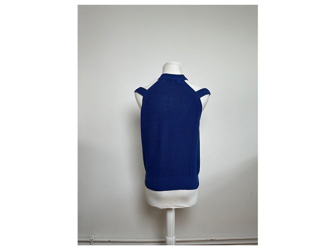Chloé Top Vintage Chloe Blu 40/L - vista 5