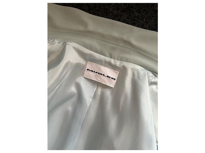 Blazer ajustado azul claro Thierry Mugler - vista 11