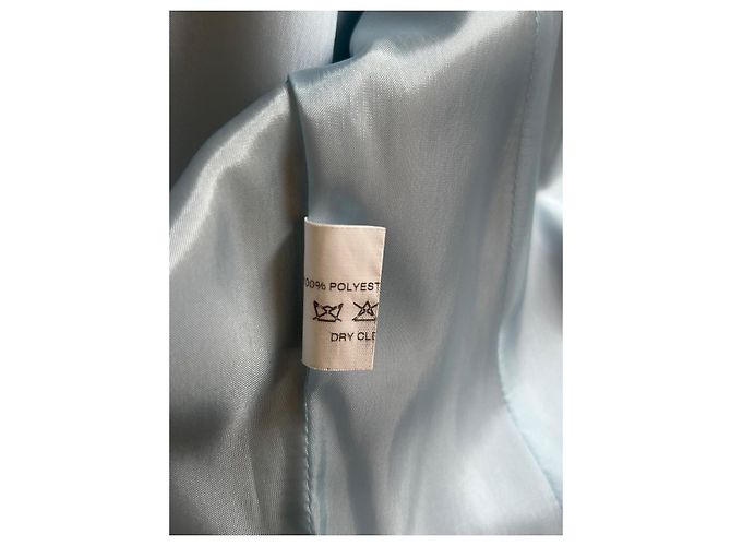 Blazer ajustado azul claro Thierry Mugler - vista 12