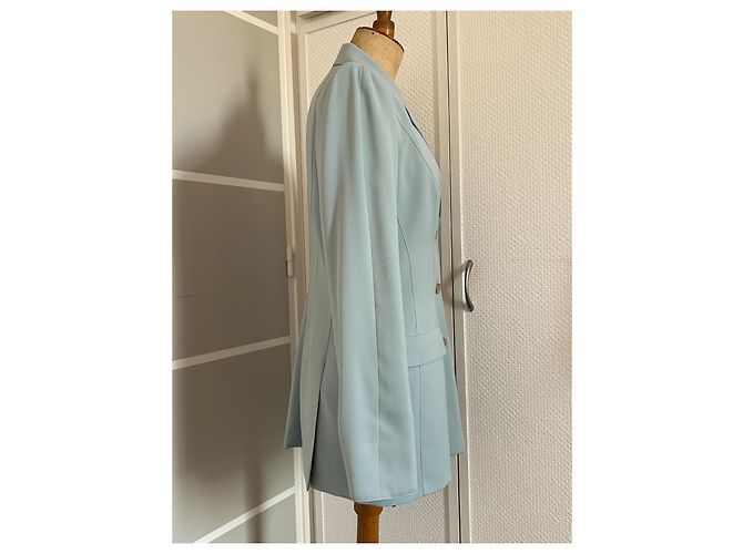 Blazer ajustado azul claro Thierry Mugler - vista 2