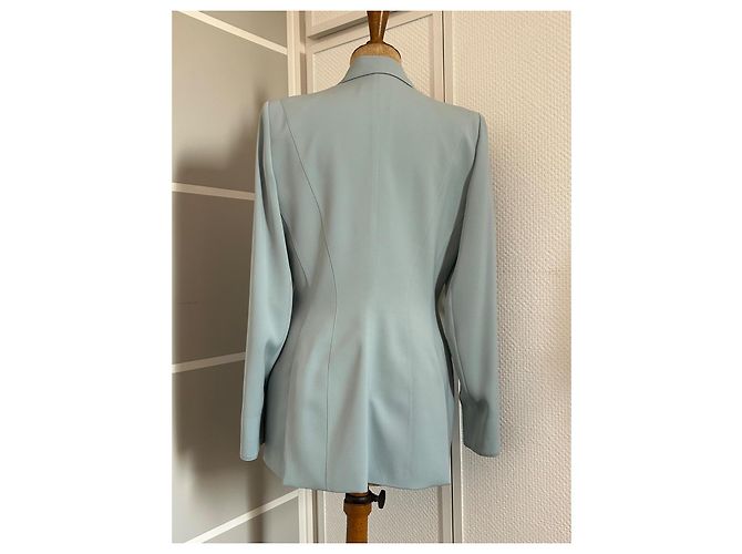 Blazer ajustado azul claro Thierry Mugler - vista 3
