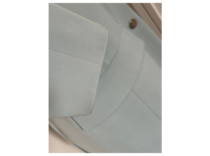 Blazer ajustado azul claro Thierry Mugler - vista 7