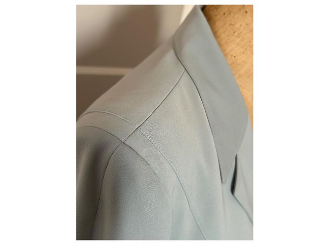 Blazer ajustado azul claro Thierry Mugler - vista 8