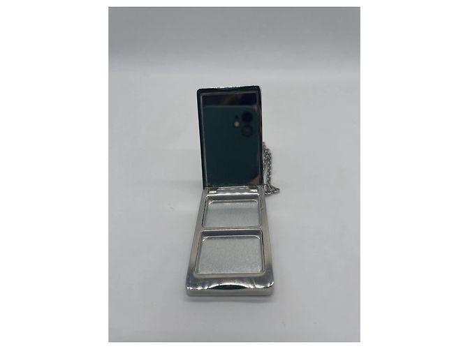 Charm per borsa Dior in acciaio argento - vista 3