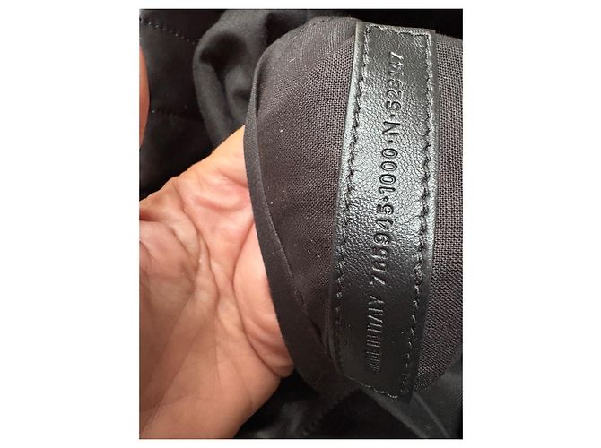 Borsa Hobo Balenciaga Monaco Chain Medium in pelle nera Nero - vista 5