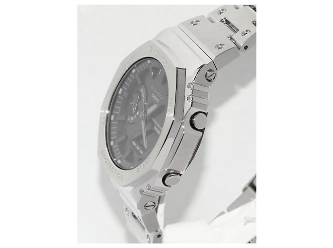 Autre Marque Casio G-SHOCK GM-B2100D-1AJF Edelstahl Silber - Ansicht 4