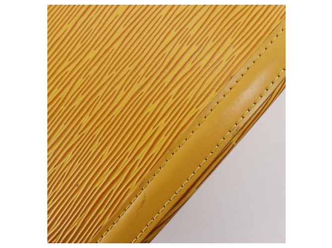 Borsa a mano Saint Jacques Epi Louis Vuitton Giallo - vista 11