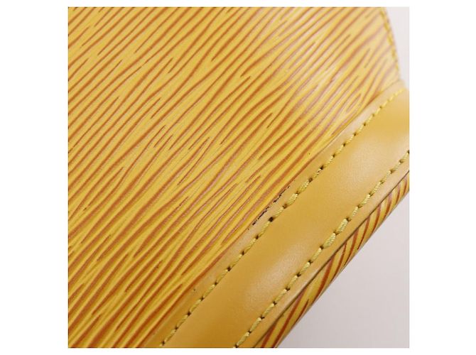Borsa a mano Saint Jacques Epi Louis Vuitton Giallo - vista 12