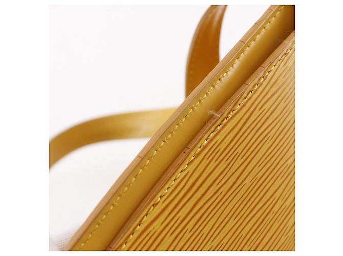 Borsa a mano Saint Jacques Epi Louis Vuitton Giallo - vista 13
