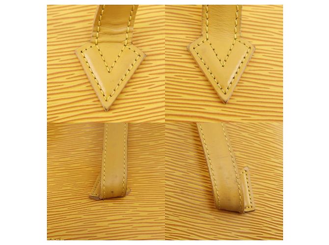 Borsa a mano Saint Jacques Epi Louis Vuitton Giallo - vista 14