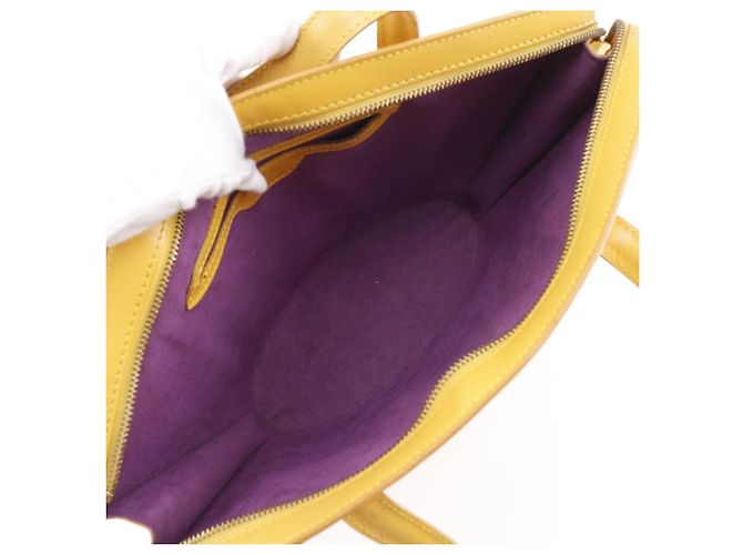 Borsa a mano Saint Jacques Epi Louis Vuitton Giallo - vista 7