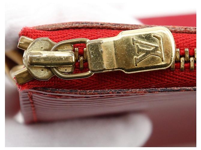 Pochette Accessoires Epi di Louis Vuitton Rosso - vista 14
