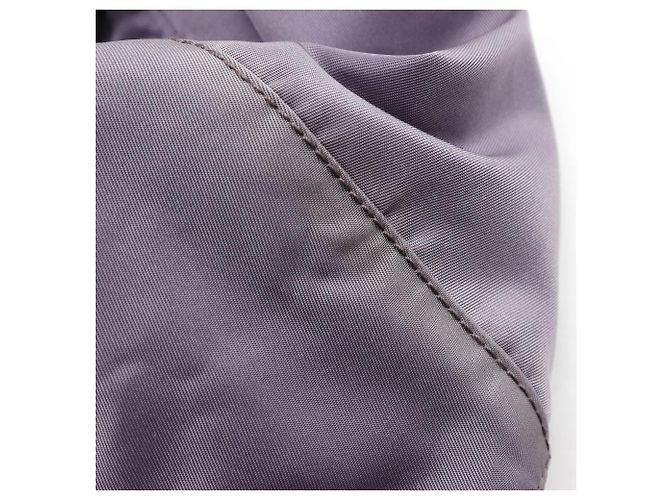 Borsa a spalla 2 in 1 in nylon e pelle BT0687 di Prada Porpora - vista 15